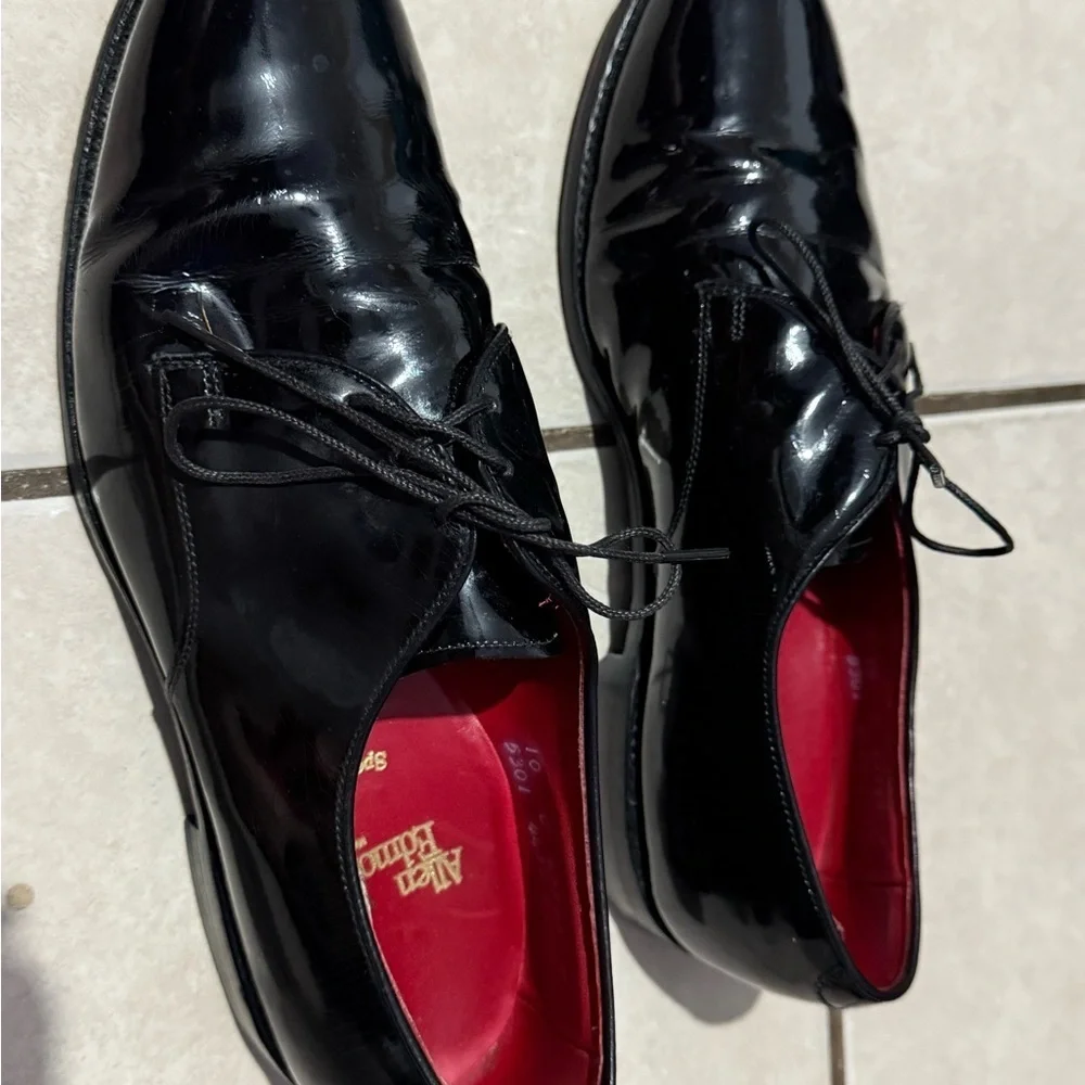 Allen Edmonds Black Oxford Shoes Sleek Formal Design